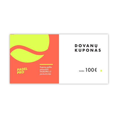 Elektroninis dovanų kuponas